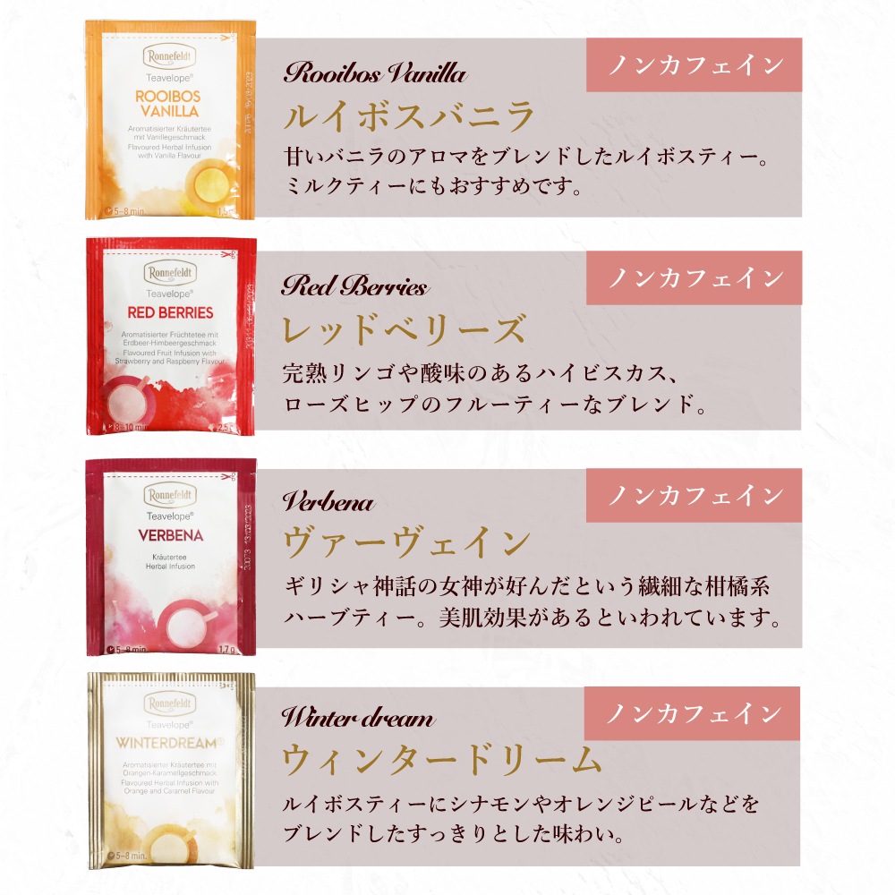【メール便】ロンネフェルト ティーバッグプチセット