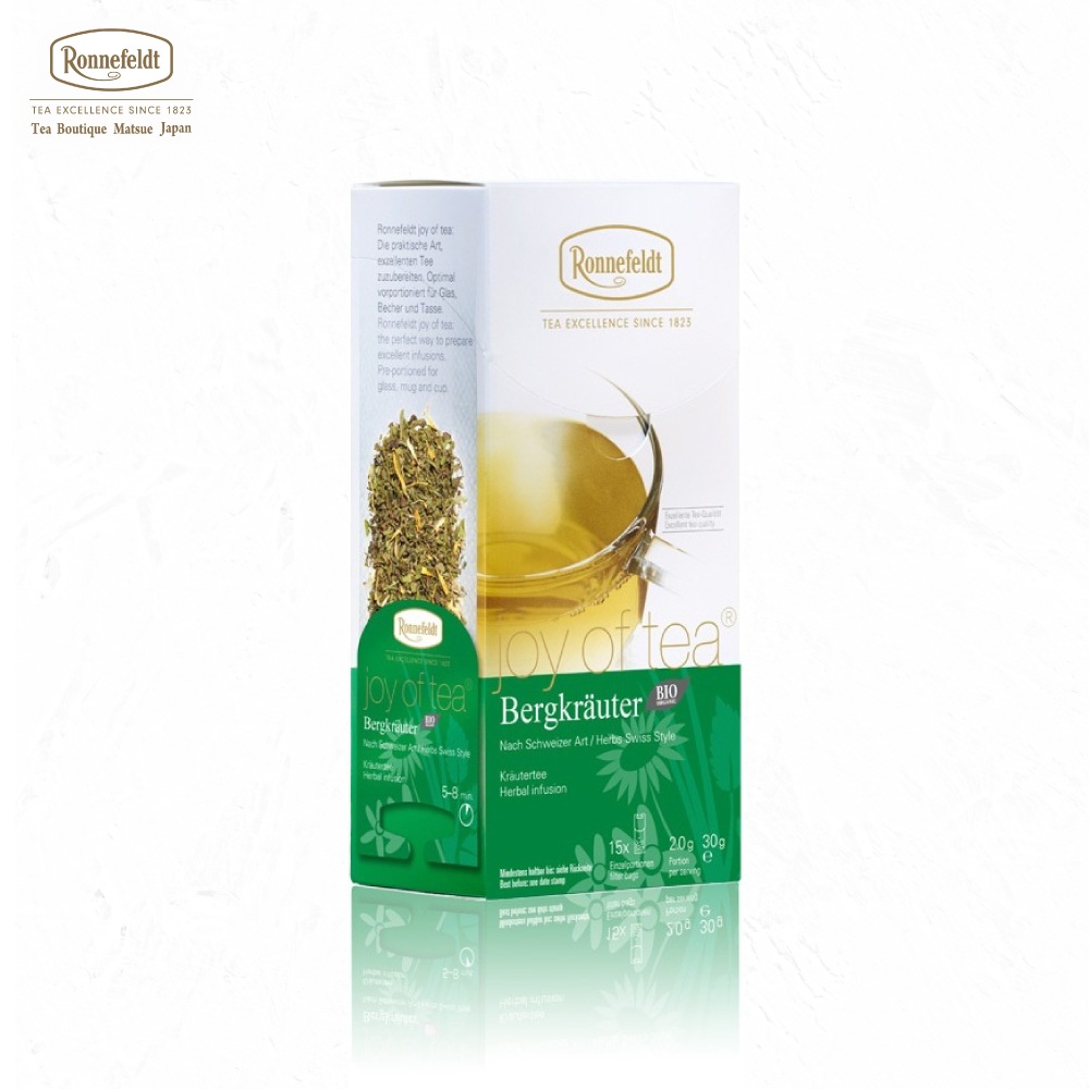 【宅配便】ロンネフェルト ジョイオブティー ベルククロイター (15袋入)