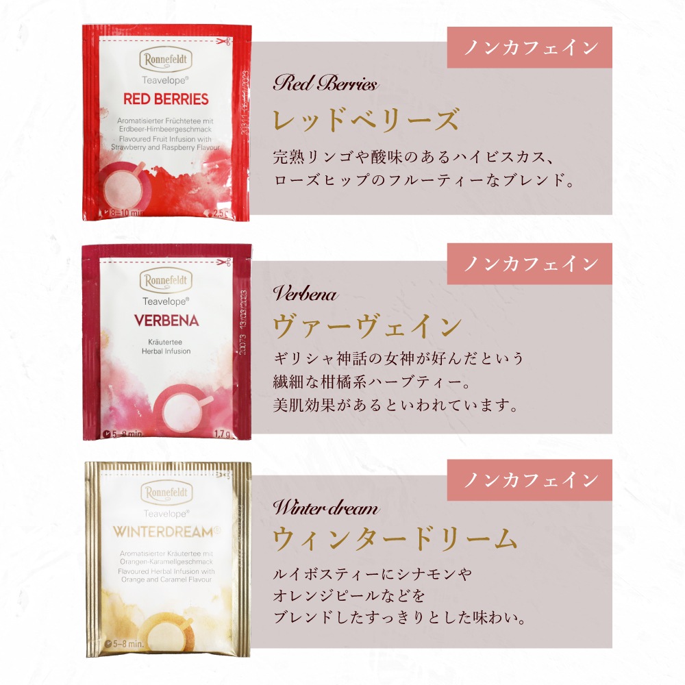 【メール便】パパブブレ × ロンネフェルト キャンディ＆ティーバッグのプチギフト