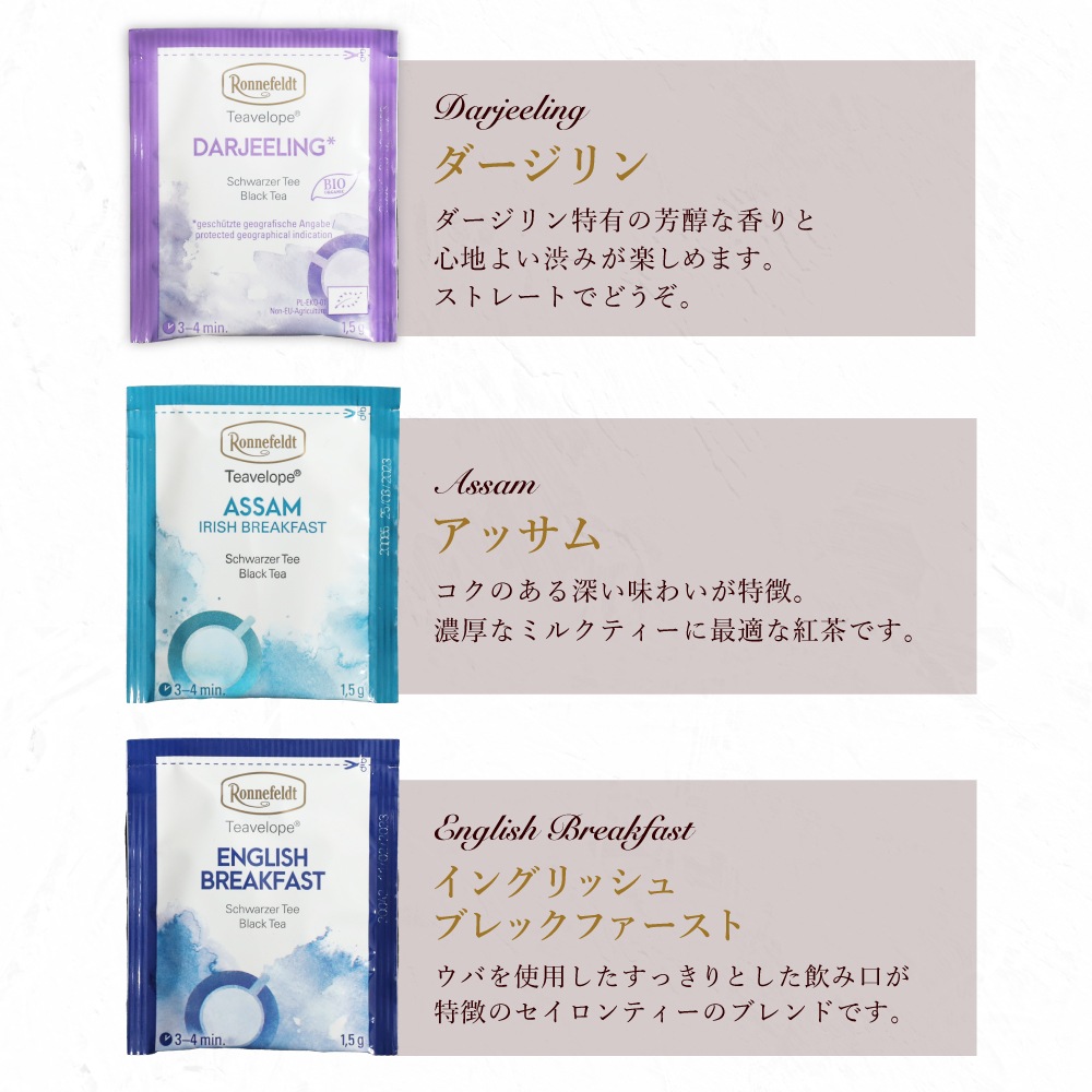 【メール便】パパブブレ × ロンネフェルト キャンディ＆ティーバッグのプチギフト