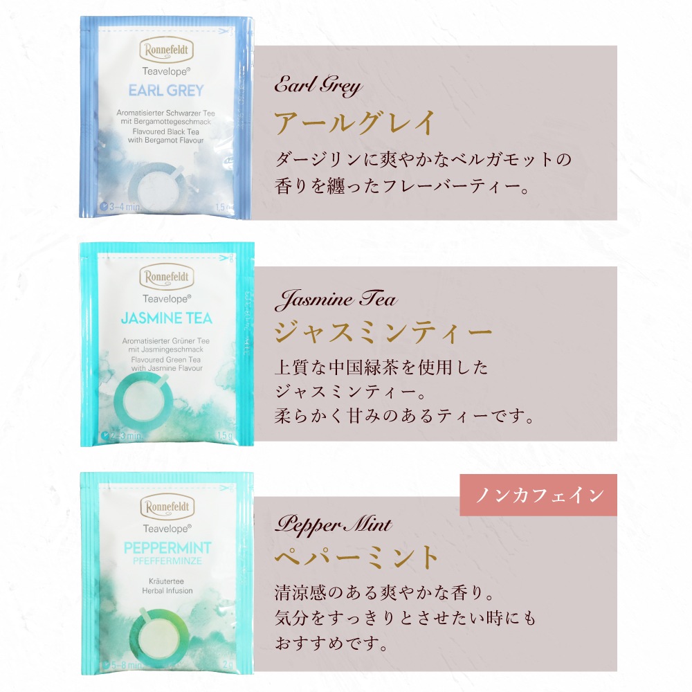 【メール便】パパブブレ × ロンネフェルト キャンディ＆ティーバッグのプチギフト