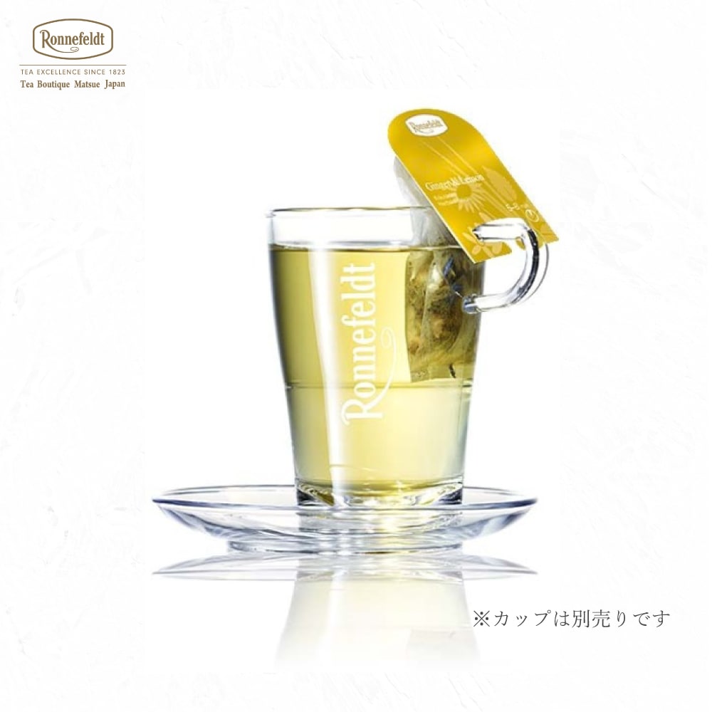 【宅配便】ロンネフェルト ジョイオブティー ジンジャー&レモン (15袋入)