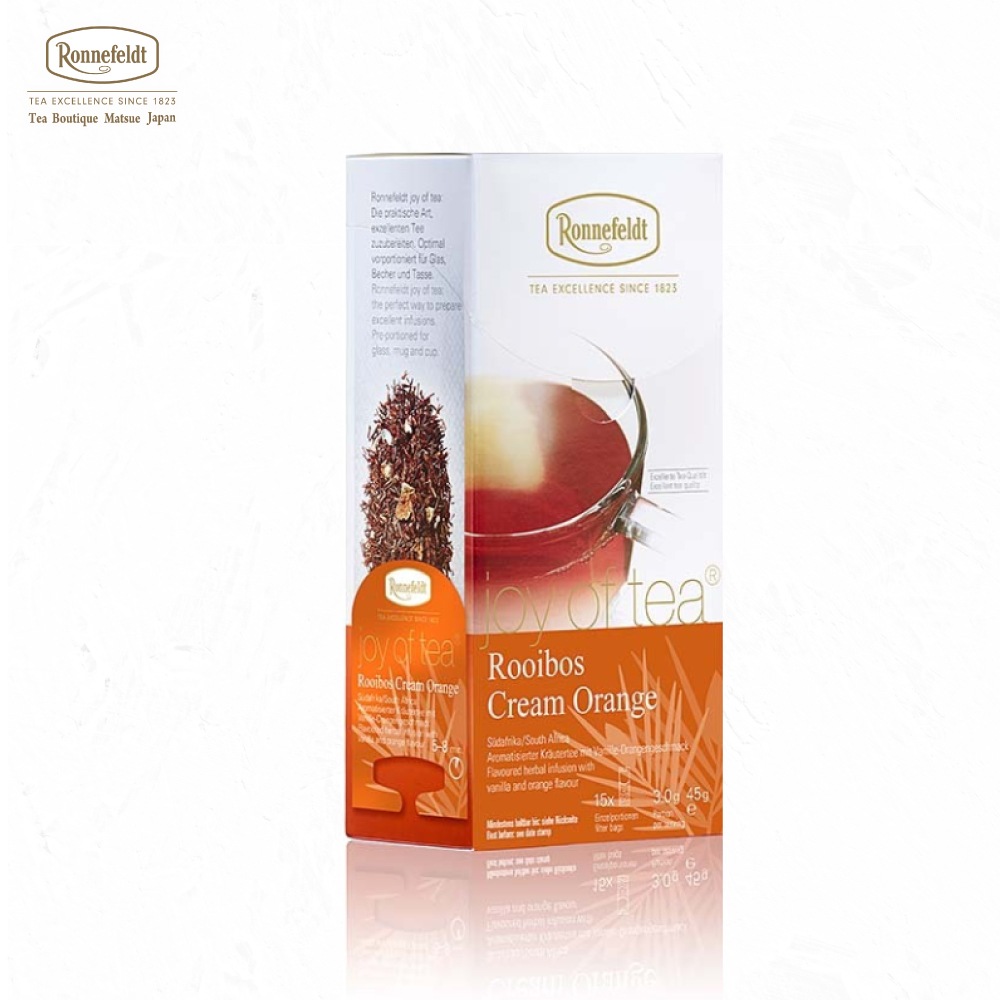 宅配便】ロンネフェルト ジョイオブティー ルイボスクリームオレンジ