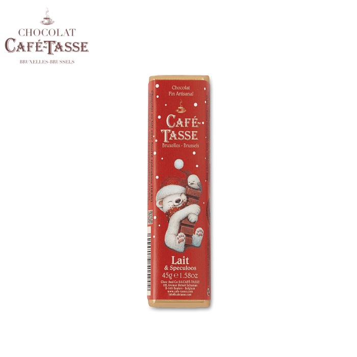 【メール便】カフェタッセ クリスマス スペキュロスミルクチョコ