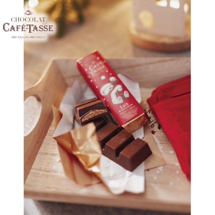 【メール便】カフェタッセ クリスマス スペキュロスミルクチョコ