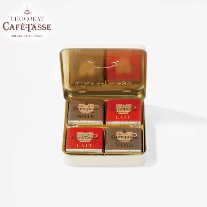 【メール便】カフェタッセ ナポリタン アソート缶入り 12P