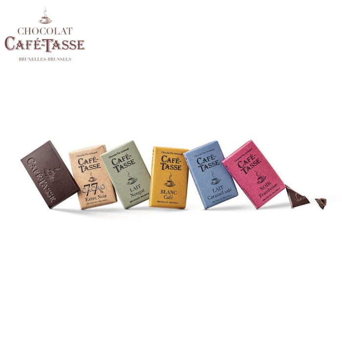 【メール便】カフェタッセ ミニタブレットアソート ネコ缶18P