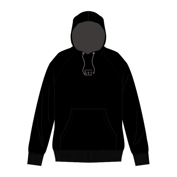 SCANDAL FEEDBACK フーディー 黒 her Hoodie BLACK | her | ROOFTOP ONLINE STORE