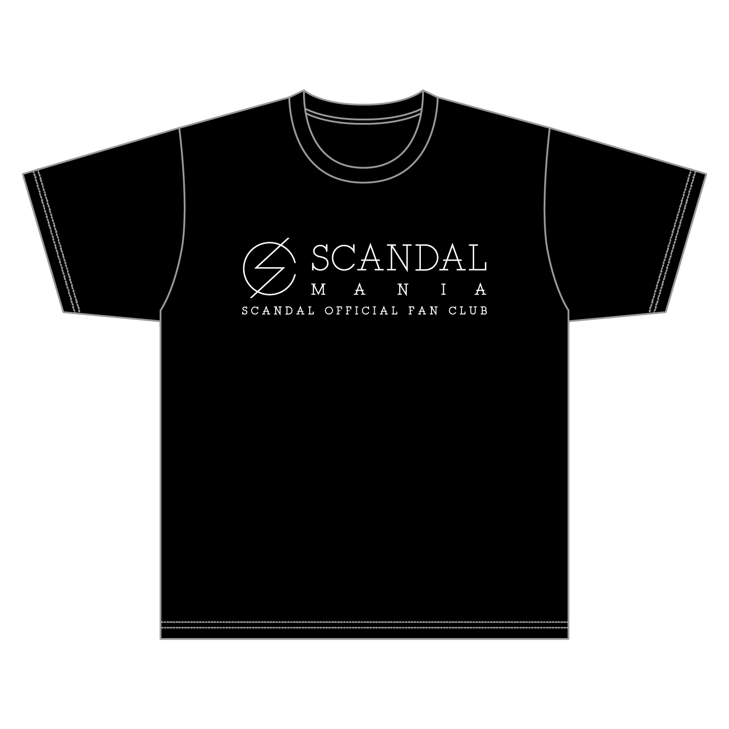 スキャンダル SCANDAL 完全限定生産盤特典 半袖 Tシャツ 黒 バンT スキャンダル SCANDAL 完全限定生産盤特典 半袖 Tシャツ 黒 バン