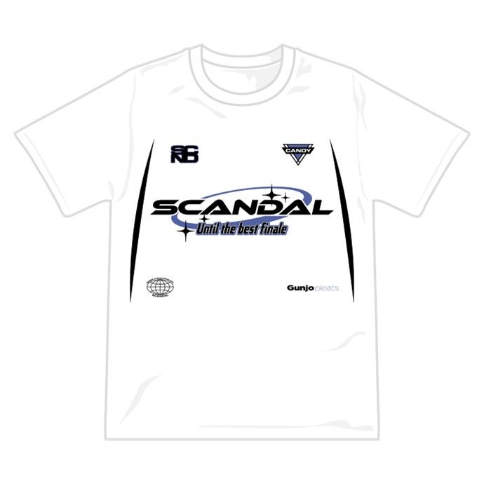SCANDAL Tシャツ 2024 WHITE | SCANDAL,SCANDAL SUMMER 2024 | ROOFTOP 