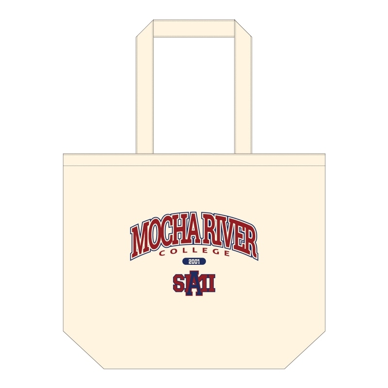 MOCHA RIVER College Logo Tote