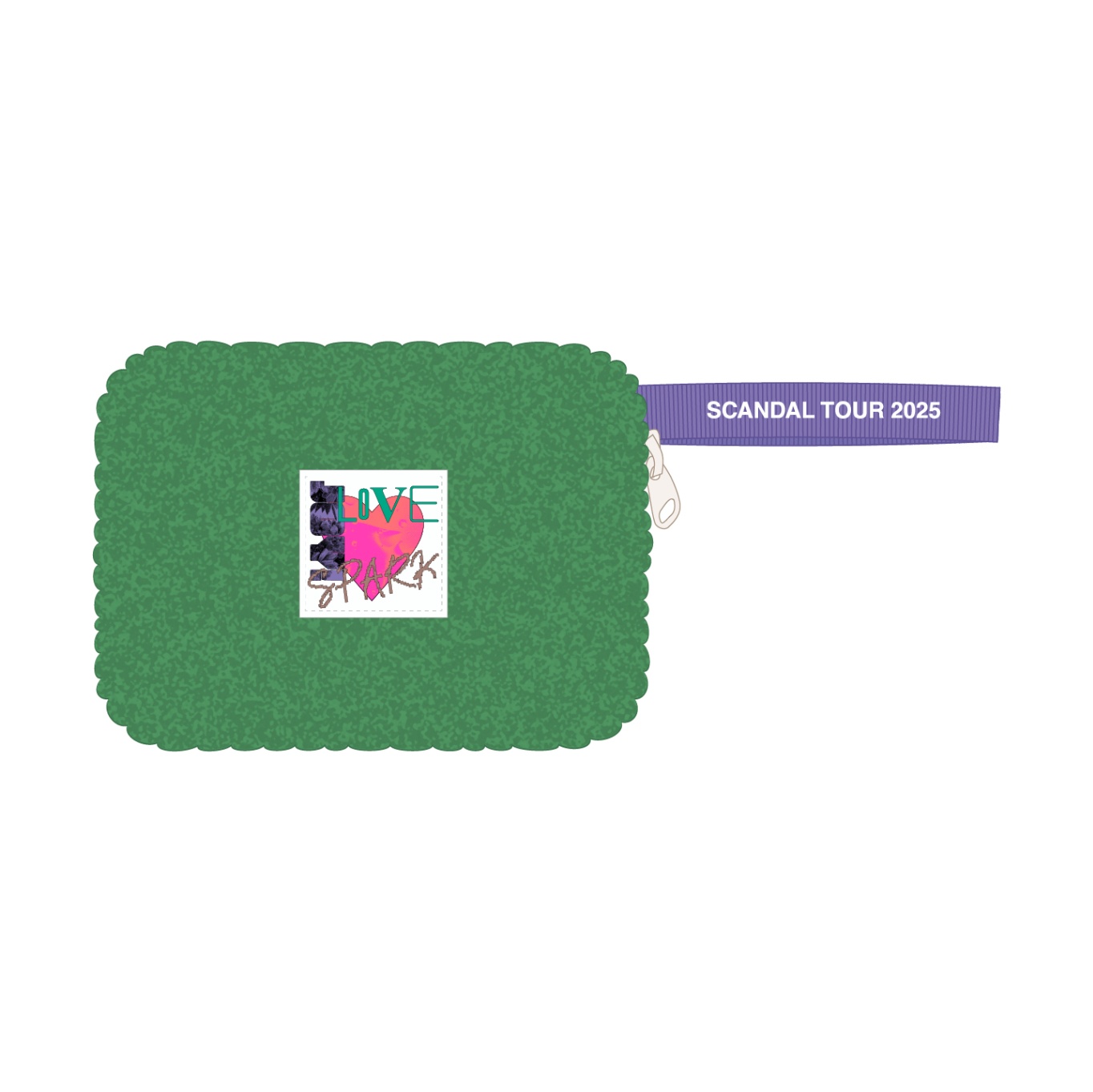 もこもこポーチ | SCANDAL,SCANDAL TOUR 2025 “LOVE, SPARK, JOY