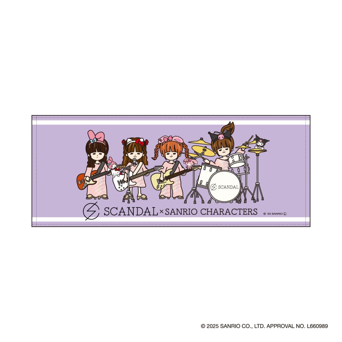 SCANDAL MANIA キャンタ　フードタオル　レア SCANDAL MANIA 限定 キャンタフードタオル レア ミュージシャン