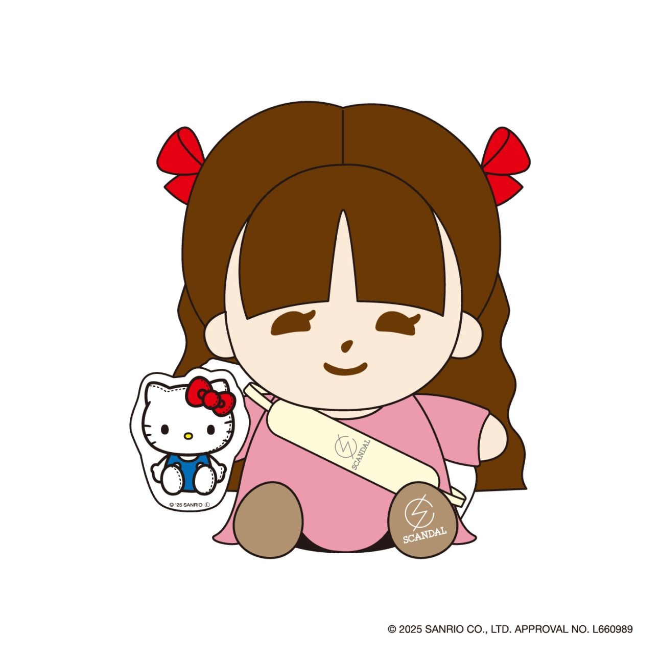 【未開封】SCANDAL×サンリオキャラクターズ ミニぬいぐるみ HARUNA 000000001279_9tjNlC8.jpg