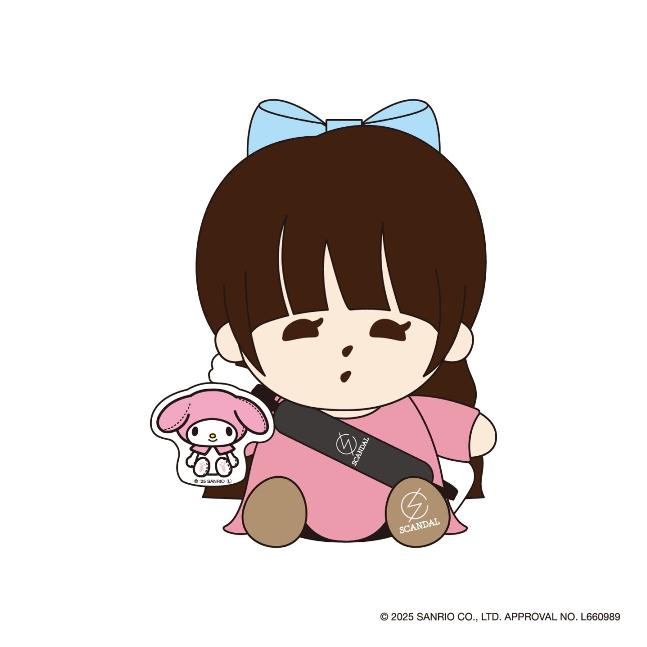 SCANDAL×SANRIO CHARACTERS ミニぬいぐるみ TOMOMI | SCANDAL