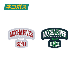 MOCHA RIVER College Logo Sticker Set Logo