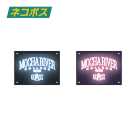 MOCHA RIVER College Logo Sticker Set Neon Sign