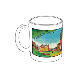 MOCHA RIVER College Landscape Mug