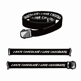 MOCHA RIVER Chocolate Belt BLACK