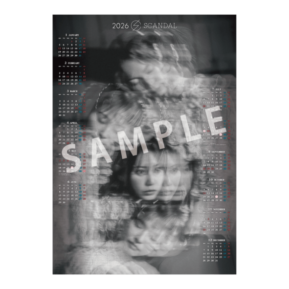 SCANDAL ポスターカレンダー 2026 | すべての商品 | ROOFTOP ONLINE STORE