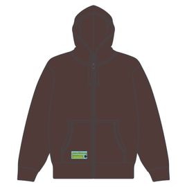 GIRICHOCO Full Zip Hoodie��Dark Chocolate��