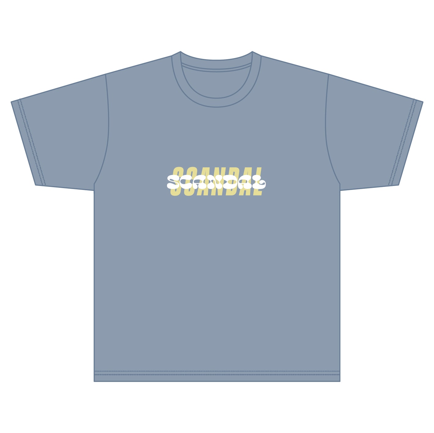 SCANDAL T 2025 ACID BLUE