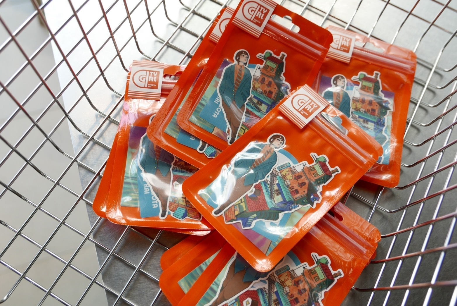 CITY GIRL STICKER SET