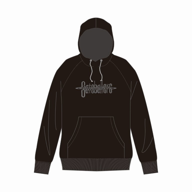 Gateballers Logo Hoodie BLACK