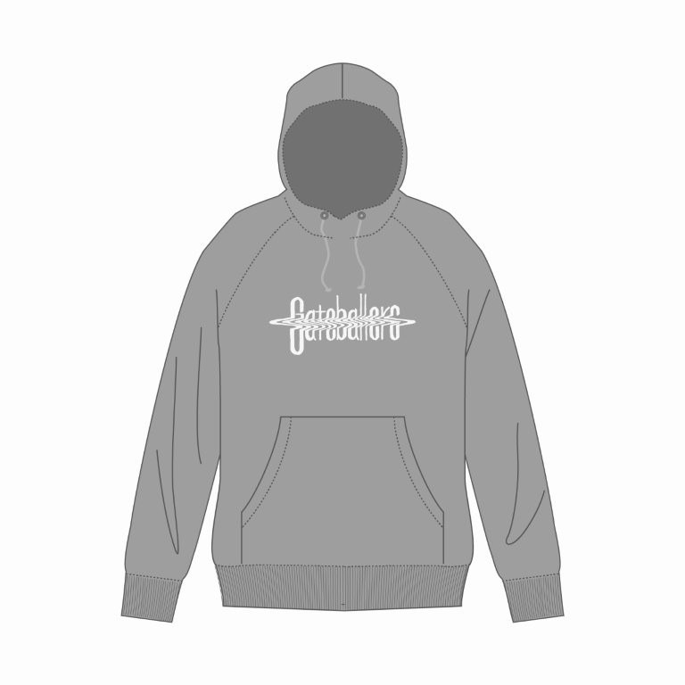 Gateballers Logo Hoodie  GRAY