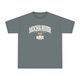 MOCHA RIVER College Logo T-shirt STONE GREEN