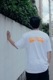 ROOFTOP T-shirt WHITE/ORANGE