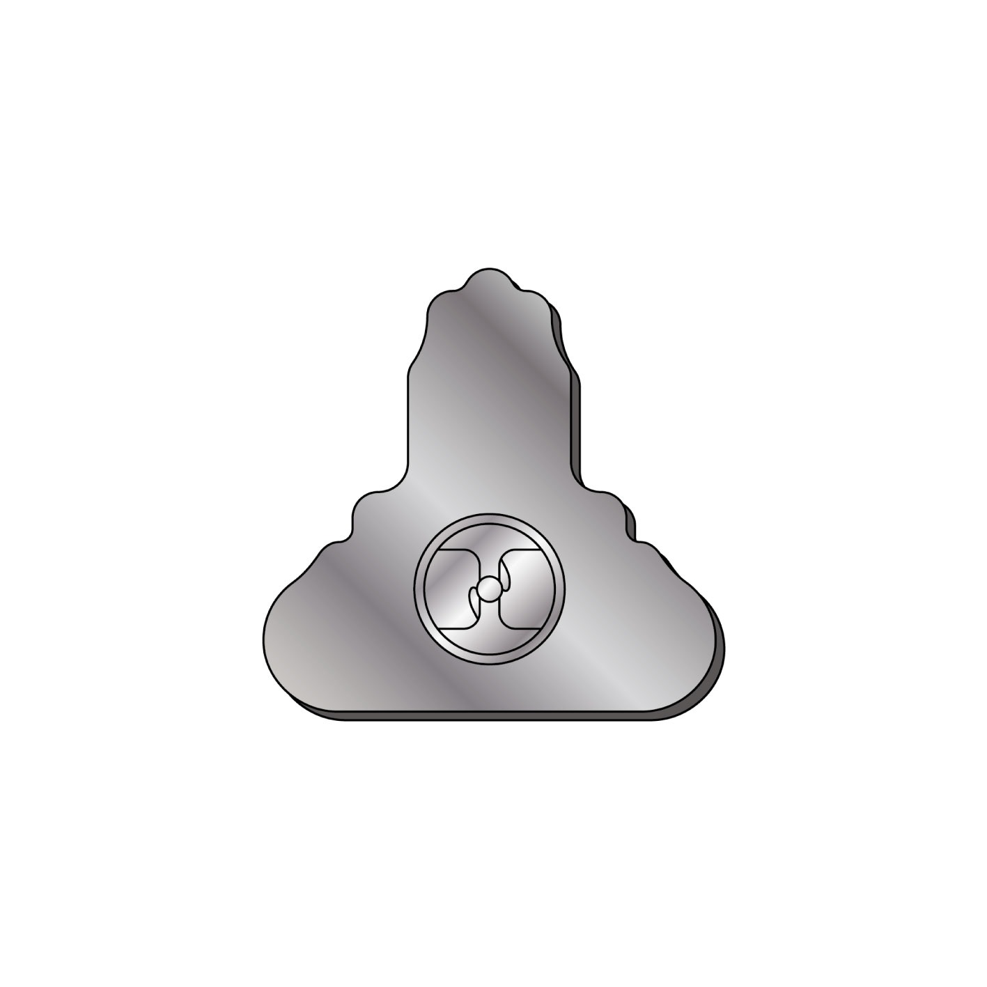 MOCHA RIVER College Pin Badge