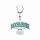 MOCHA RIVER College Logo Dot Acrylic Keychain MINT