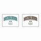 MOCHA RIVER College Logo Dot Sticker CHOCOMINT Set