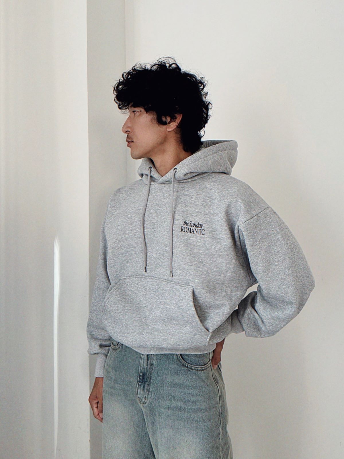 LOGO CROPPED HOODIEUNISEX