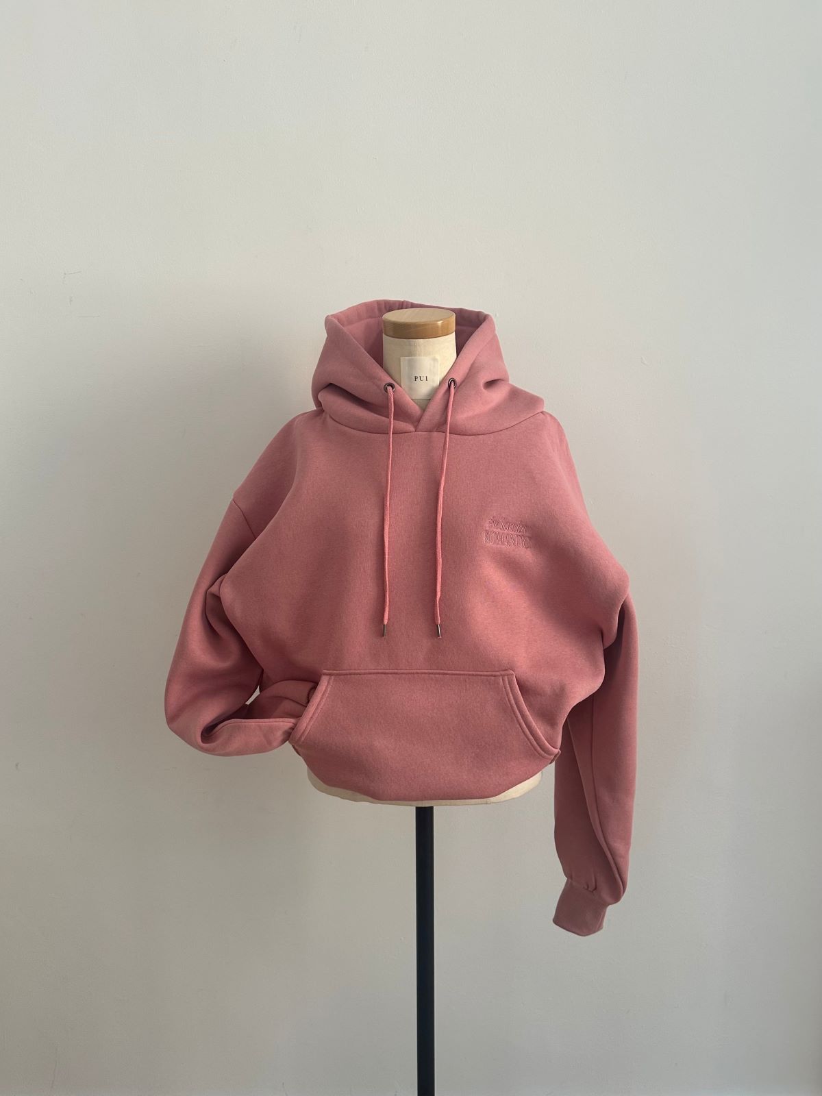 LOGO CROPPED HOODIEUNISEX