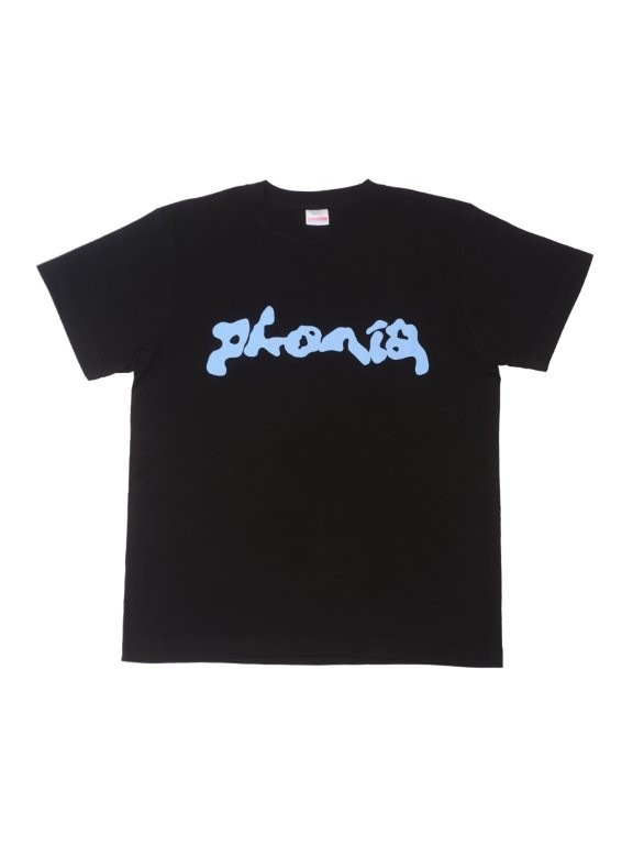 Phonia LOGO TEE BLACK