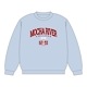MOCHA RIVER College Logo Sweatshirt GRAY