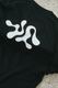 YAWNDAY FACTORY LOGO TEE BLACK