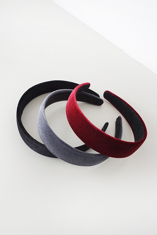 ベロアカチューシャ