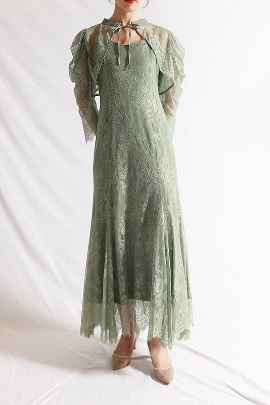 レースボレロワンピース