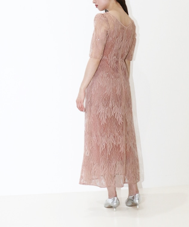 スパンコールアネモネドレス