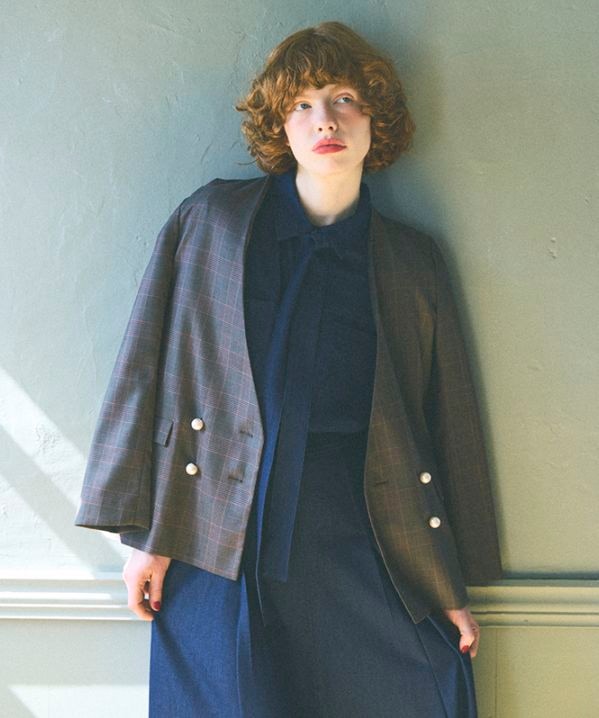 パールボタンジャケット