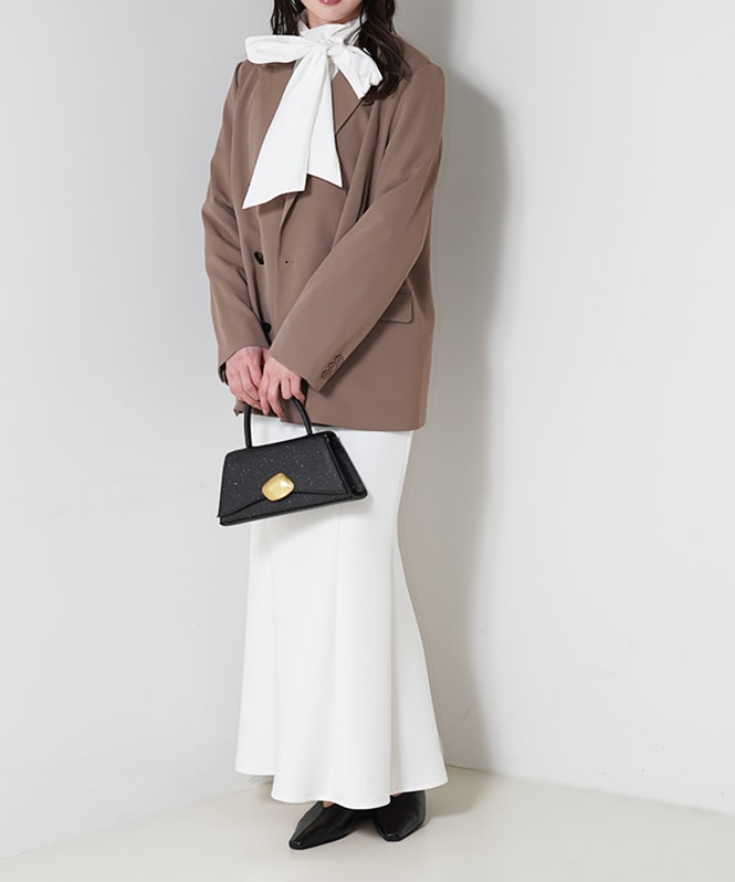 新品未使用/LE'RURE ジャケット Boxy tailored jacket Boxy tailored jacketのドレス|Dorry Doll / LE'RURE