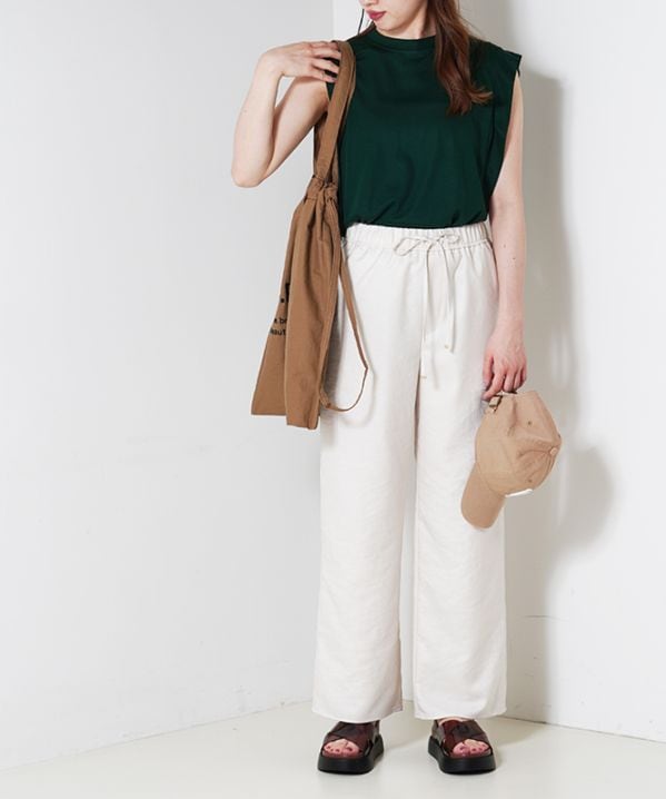 ma couleur ストレートパンツ