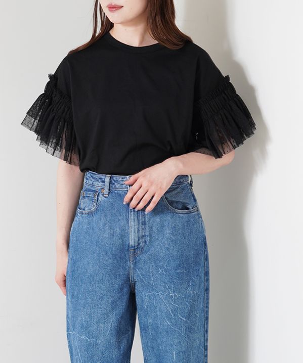 TORRAZZO DONNA フリルTシャツ