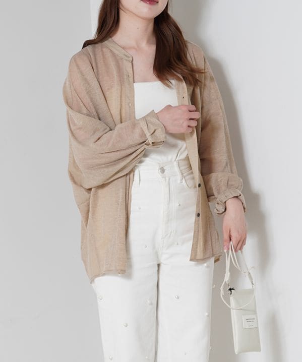 TenuE　カットソーシャツ