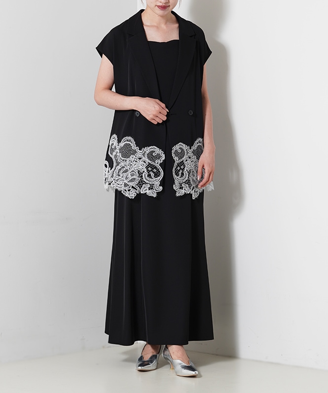 STAUD ワイリー マキシ ドレス 黒 DRESS,PANTS DRESS | ROOM903 online