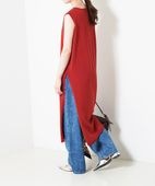 ロングスリットニットPO