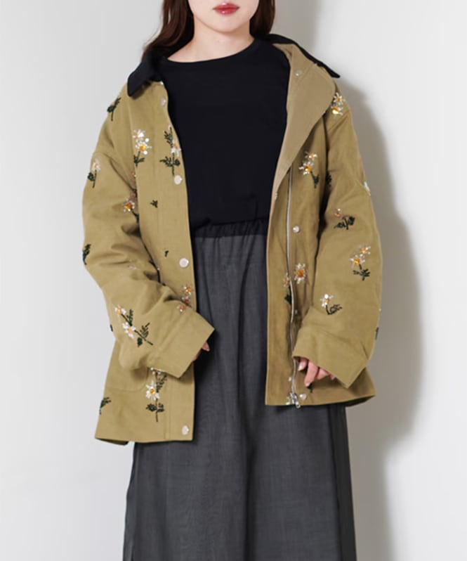 シアーシャイニーロングプルオーバー